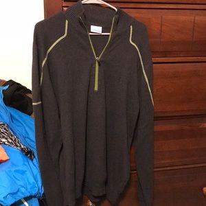 Men’s Columbia zip-up pullover